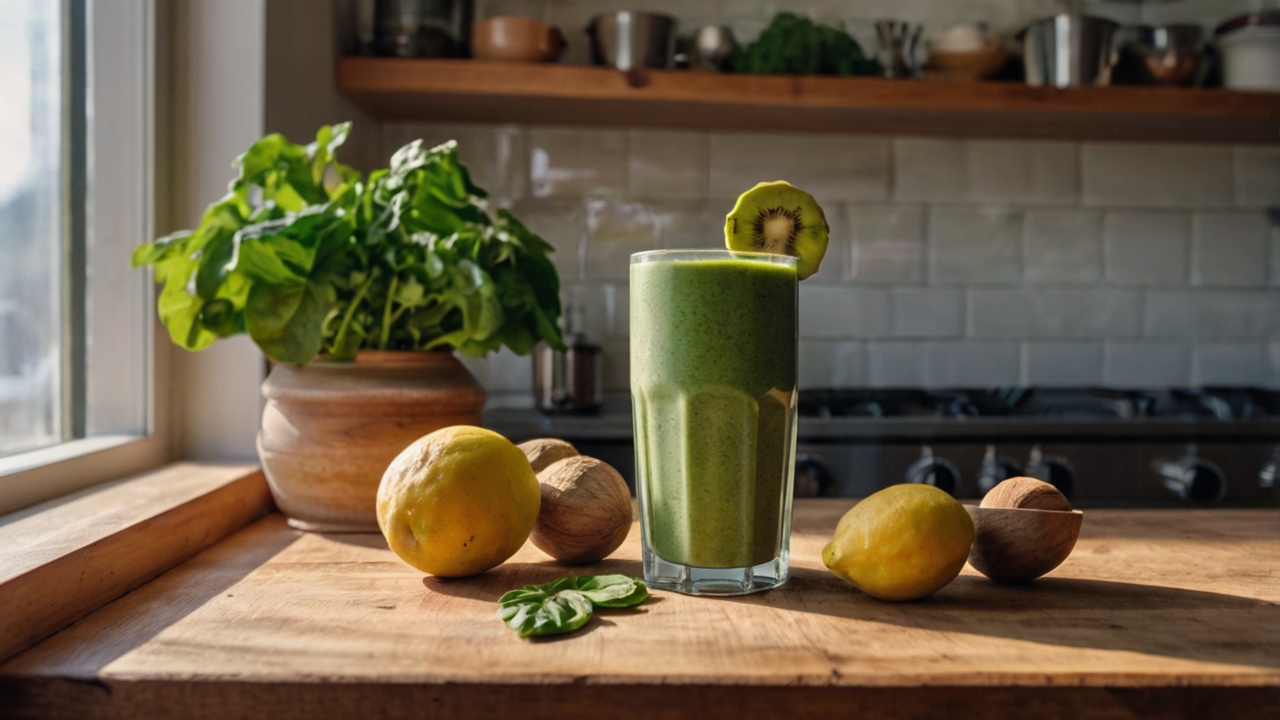 Batido energético natural